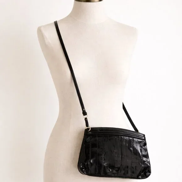 Genuine Eel Skin Leather Purse - Picture 1 of 7